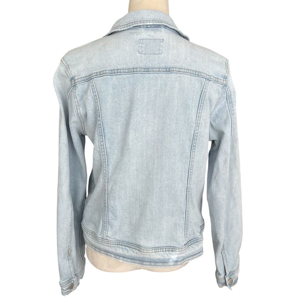 Universal Thread Light Wash Denim Jacket Women Si… - image 2